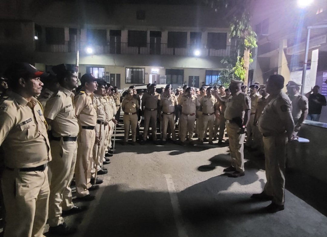 Adarsh Maharashtra | रबाले एमआयडीसी पोलीस हद्दीमधल्या  गुन्हेगारांचे धाबे दणाणले !
