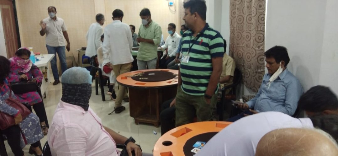 Adarsh Maharashtra | विक्रोळीतील एका जुगार अड्ड्यावर पोलिसांनी टाकली धाड