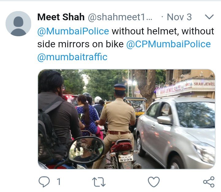 Adarsh Maharashtra | मुंबईकरांकडून ट्विटरवर मुंबई पोलिसांची बेशिस्त दाखवणारे अनेक फोटो शेअर