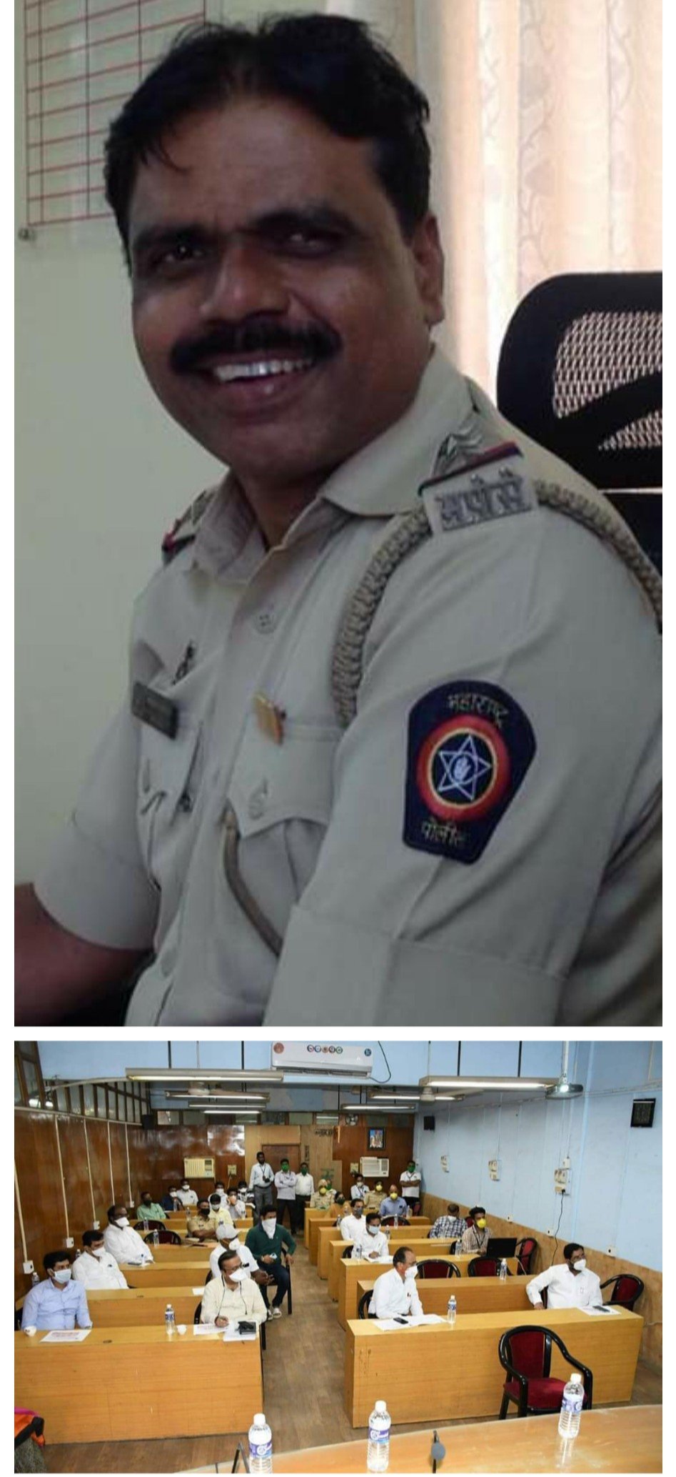Adarsh Maharashtra | लॉकडाऊनच्या काळात उत्कृष्ट काम करणाऱ्या अंबरनाथ पोलिसांचे पालकमंत्री...